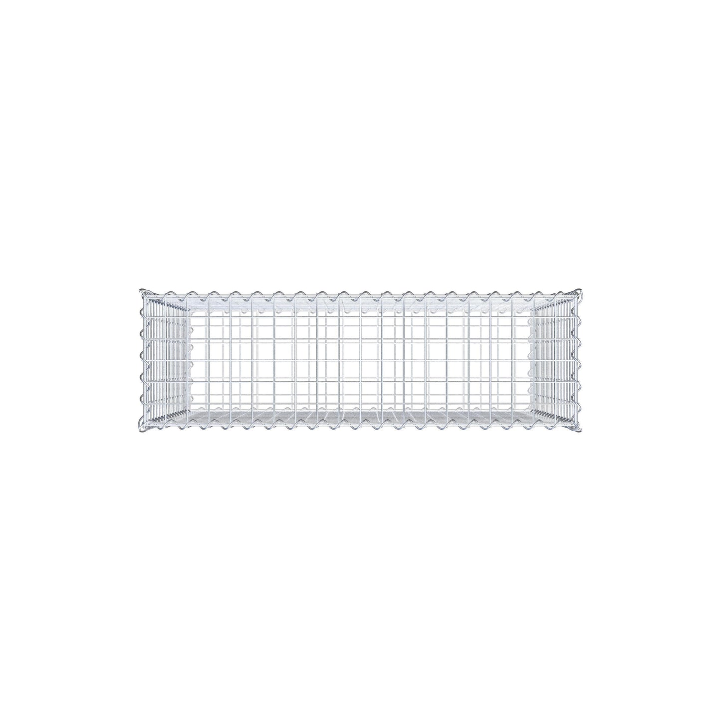 Gabion 100 cm x 80 cm x 30 cm (L x H x P), mailles 5 cm x 5 cm, spirale