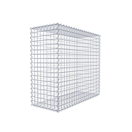 Gabion 100 cm x 90 cm x 40 cm (L x H x P), mailles 5 cm x 5 cm, spirale