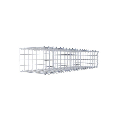 Anbaugabione Typ 2 100 cm x 20 cm x 30 cm (L x H x T), Maschenweite 5 cm x 5 cm, Spirale