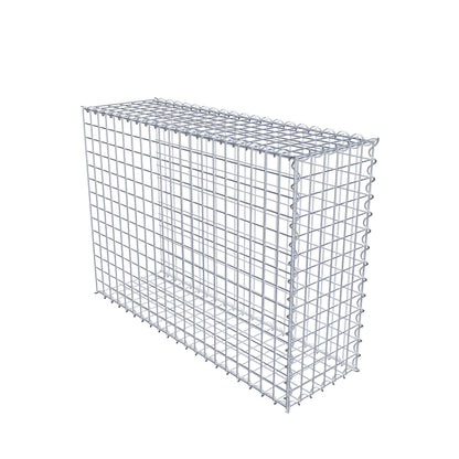 Gabion rapporté type 2 100 cm x 70 cm x 30 cm (L x H x P), mailles 5 cm x 5 cm, spirale