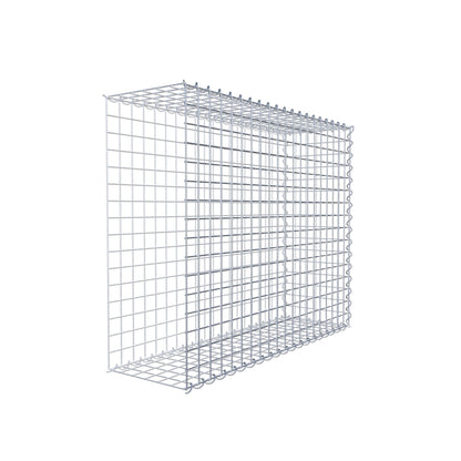 Anbaugabione Typ 2 100 cm x 80 cm x 30 cm (L x H x T), Maschenweite 5 cm x 5 cm, Spirale