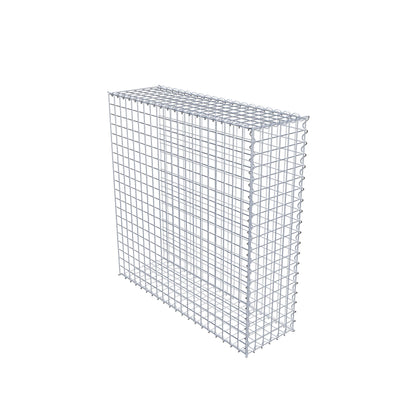 Gabião tipo 2 100 cm x 100 cm x 30 cm (C x A x P), malhagem 5 cm x 5 cm, espiral