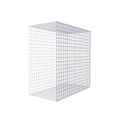 Gabião tipo 2 100 cm x 100 cm x 50 cm (C x A x P), malhagem 5 cm x 5 cm, espiral