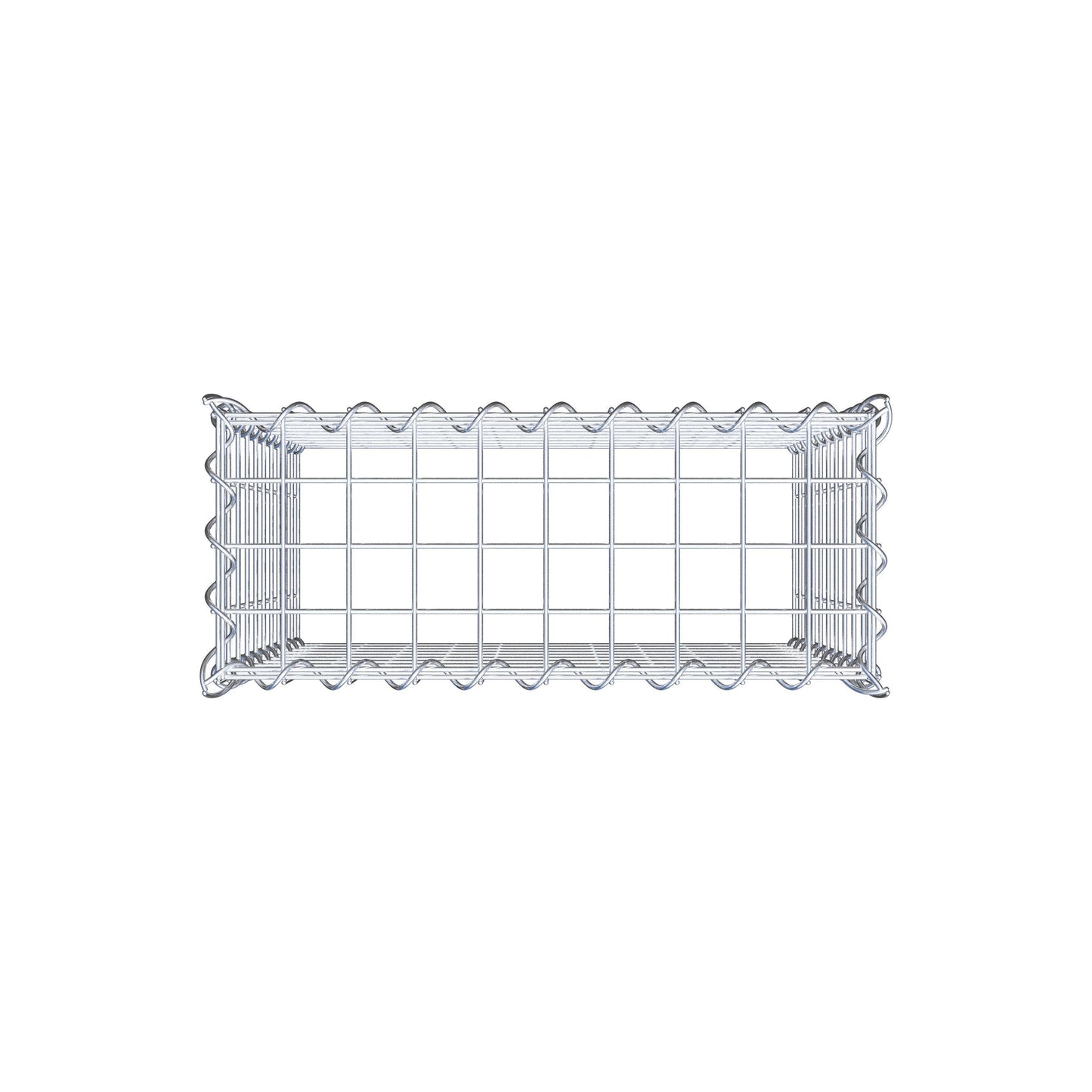 Gavión adicional tipo 3 50 cm x 50 cm x 20 cm (L x A x P), malla 5 cm x 5 cm, en espiral