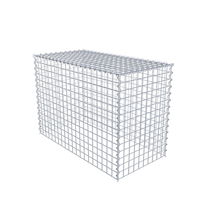 Grown-on gabion type 3 100 cm x 70 cm x 50 cm (L x H x D), mesh size 5 cm x 5 cm, spiral