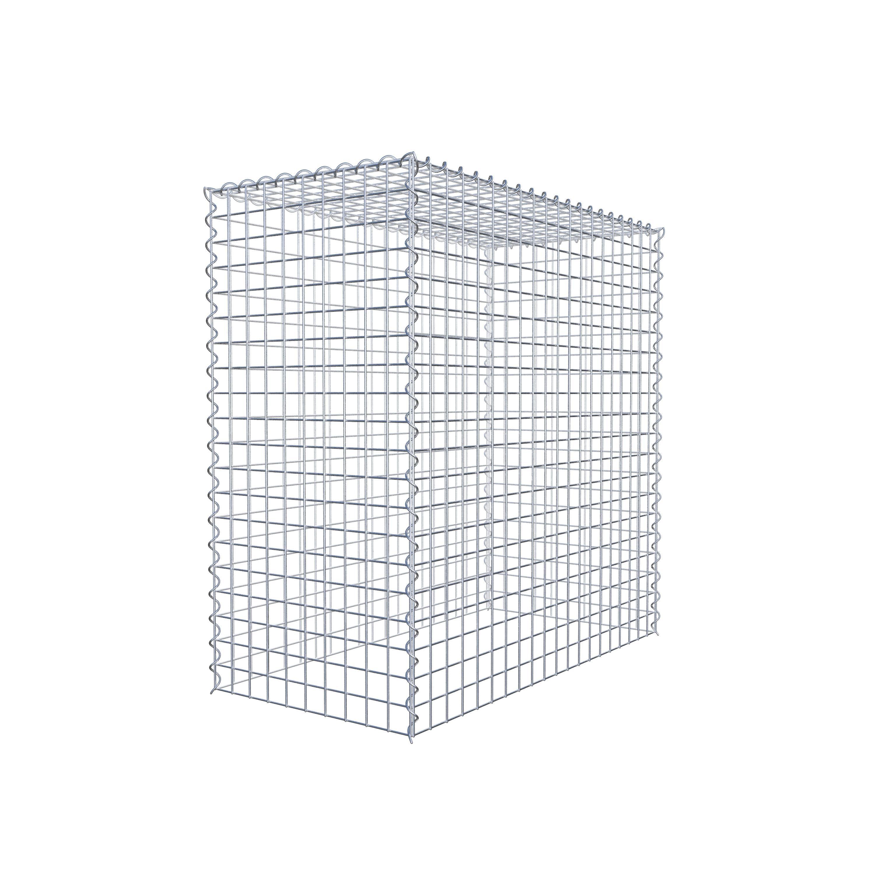 Grown-on gabion type 3 100 cm x 100 cm x 50 cm (L x H x D), mesh size 5 cm x 5 cm, spiral