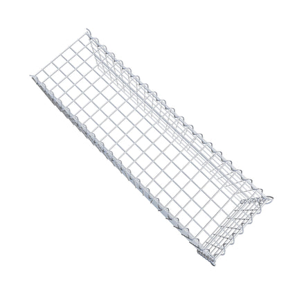 Extra gabion typ 4 100 cm x 30 cm x 30 cm (L x H x D), maskstorlek 5 cm x 5 cm, spiral
