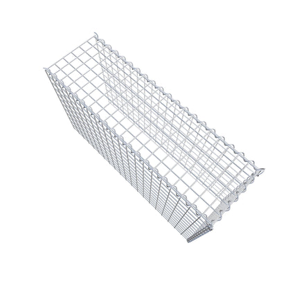 Anbaugabione Typ 4 100 cm x 60 cm x 30 cm (L x H x T), Maschenweite 5 cm x 5 cm, Spirale