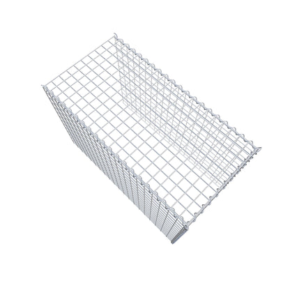 Grown-on gabion type 4 100 cm x 70 cm x 50 cm (L x H x D), mesh size 5 cm x 5 cm, spiral