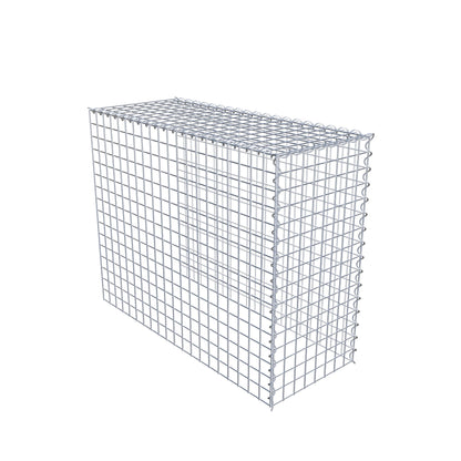 Gabion rapporté type 4 100 cm x 80 cm x 40 cm (L x H x P), mailles 5 cm x 5 cm, spirale