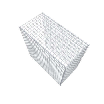 Gabião tipo 4 100 cm x 100 cm x 50 cm (C x A x P), malhagem 5 cm x 5 cm, espiral