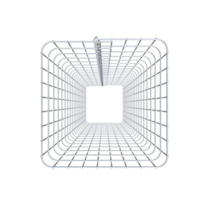 Columna de gaviones angular 42 cm x 42 cm, 200 cm de altura, MW 5 cm x 10 cm