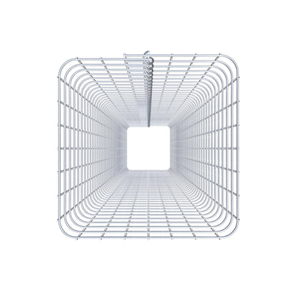 Gabionpelare vinkelrät 37 cm x 37 cm, 230 cm höjd, MW 5 cm x 5 cm