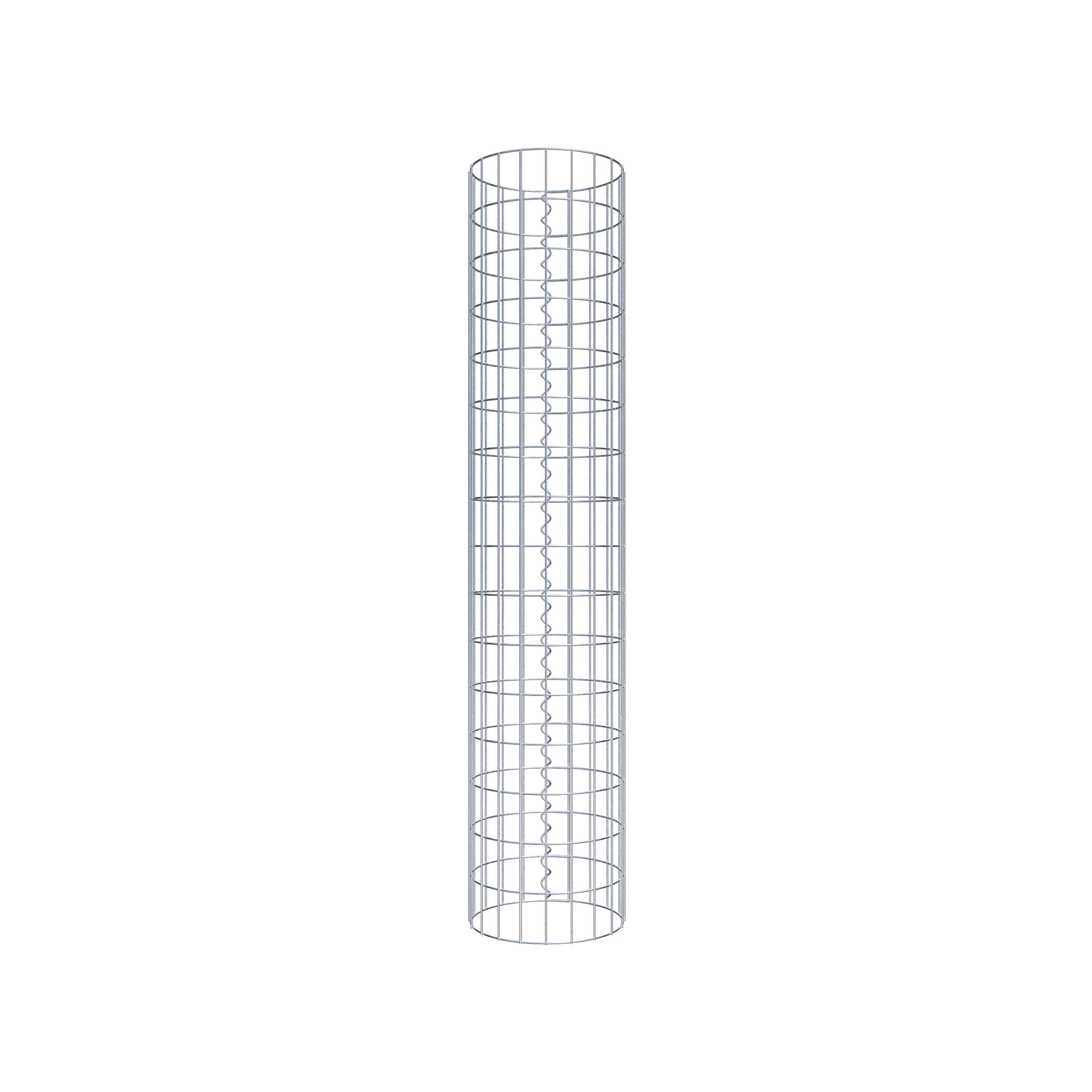 Gabionensäule Durchmesser 32 cm, MW 5 x 10 cm rund