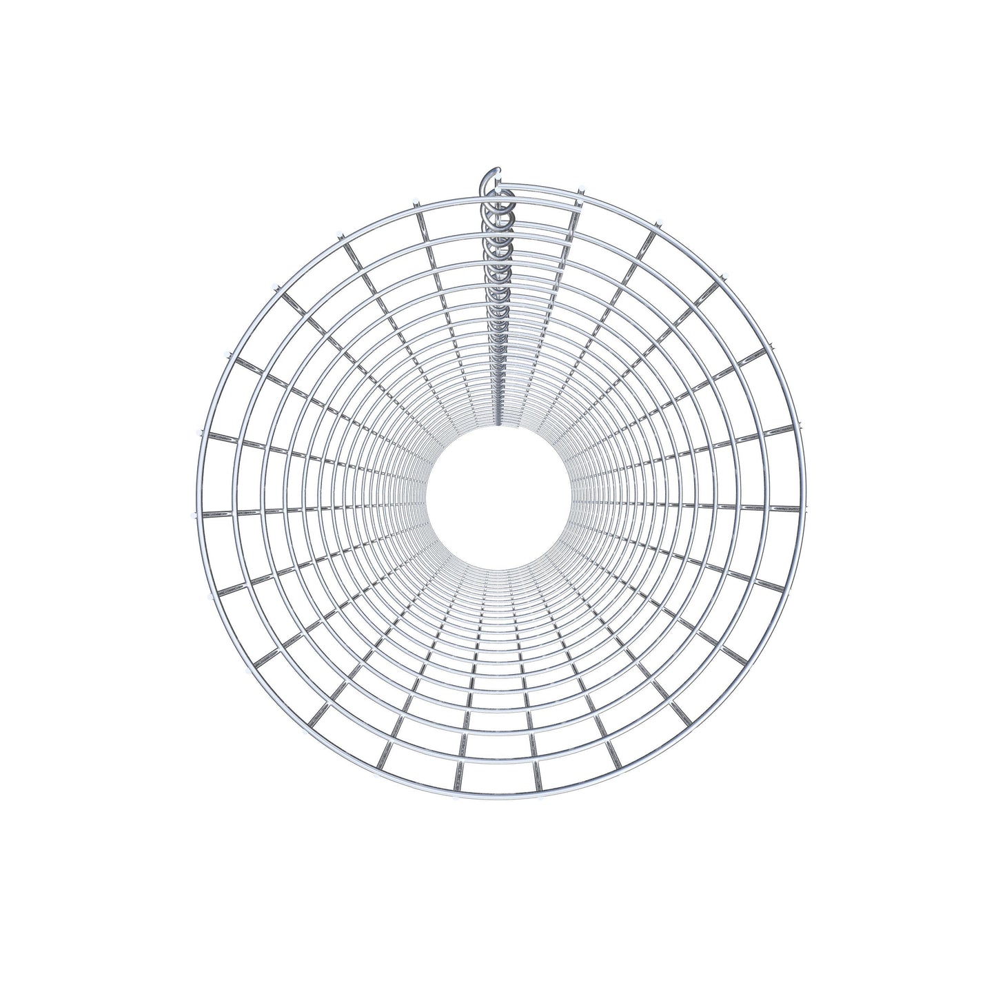 Gabionsøjle ca. 37 cm diameter, 230 cm højde, maskestørrelse 5 cm x 10 cm
