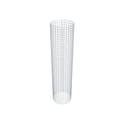 Colonne de gabion ronde 47 cm de diamètre, 200 cm de hauteur, maille 5 cm x 5 cm
