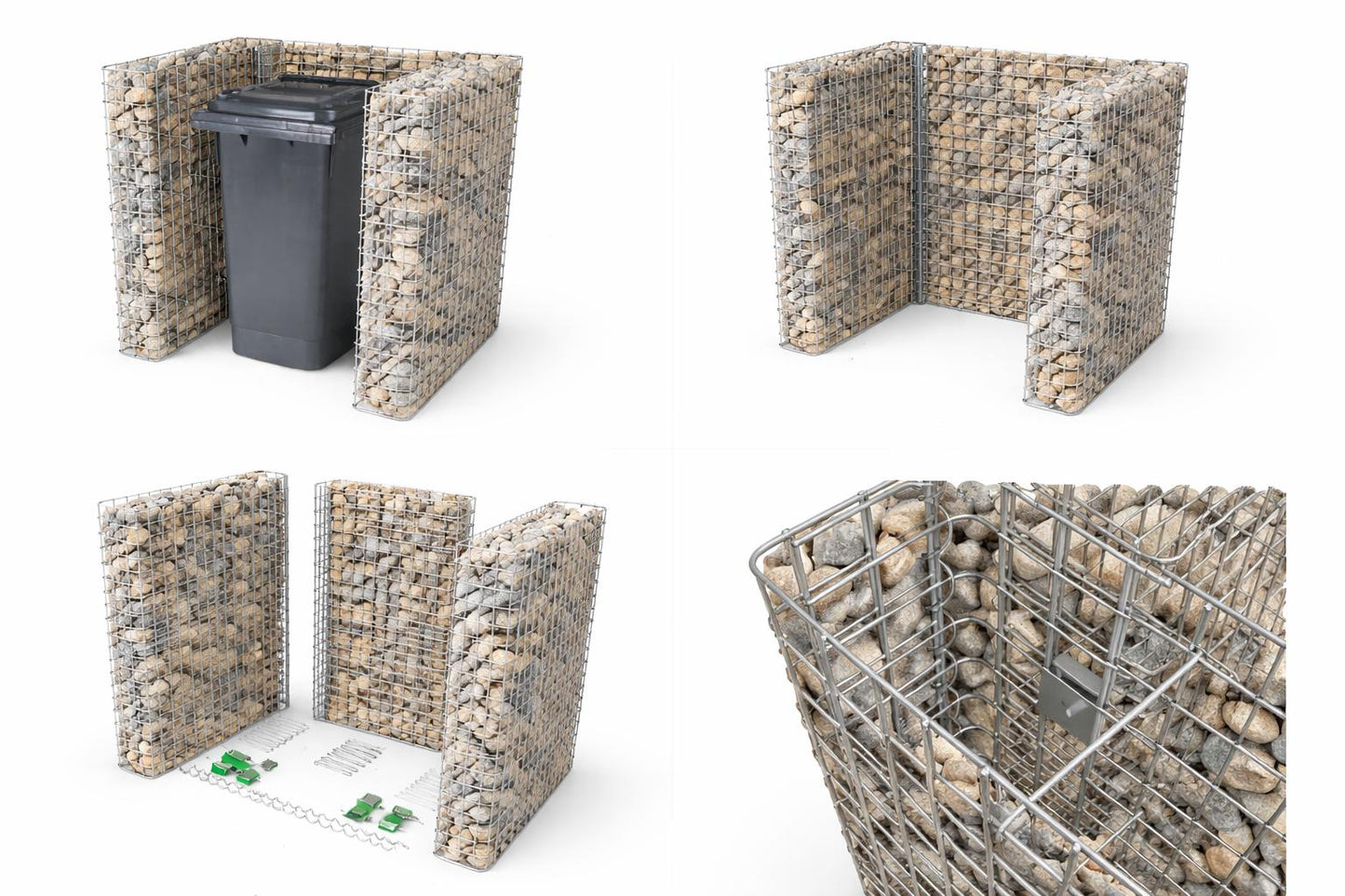 Caixa de lixo elemento básico MB-1