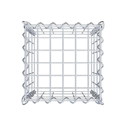 Extra gabion typ 3 30 cm x 30 cm x 30 cm (L x H x D), maskstorlek 5 cm x 10 cm, spiral