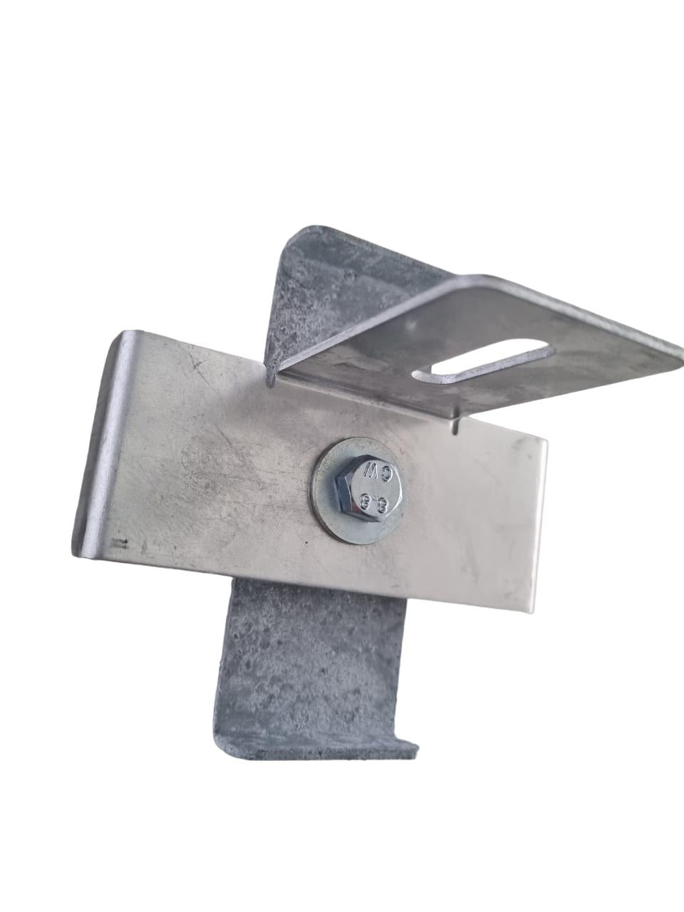 Clamp with fence bracket Mesh size 10 x 10 cm, galvanized