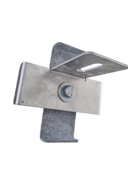 Clamp with fence bracket Mesh size 10 x 10 cm, galvanized