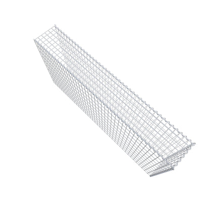 Gabbione aggiuntivo tipo 4 200 cm x 100 cm x 30 cm (L x H x P), maglia 5 cm x 10 cm, spirale