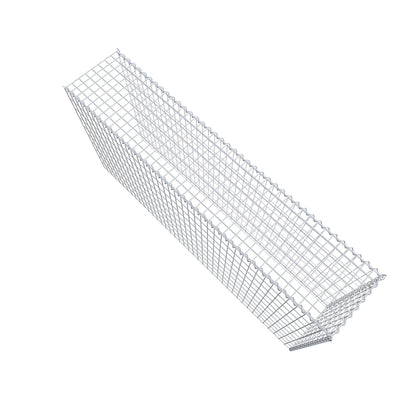 Gavión adicional tipo 4 200 cm x 100 cm x 40 cm (L x A x P), malla 5 cm x 10 cm, en espiral