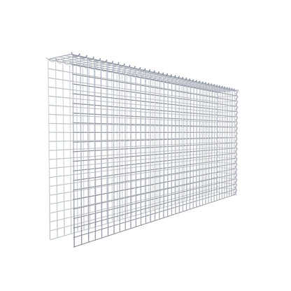 Extra gabion typ 4 200 cm x 100 cm x 20 cm (L x H x D), maskstorlek 5 cm x 5 cm, spiral
