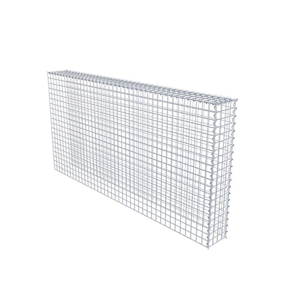 Extra gabion typ 4 200 cm x 100 cm x 20 cm (L x H x D), maskstorlek 5 cm x 5 cm, spiral