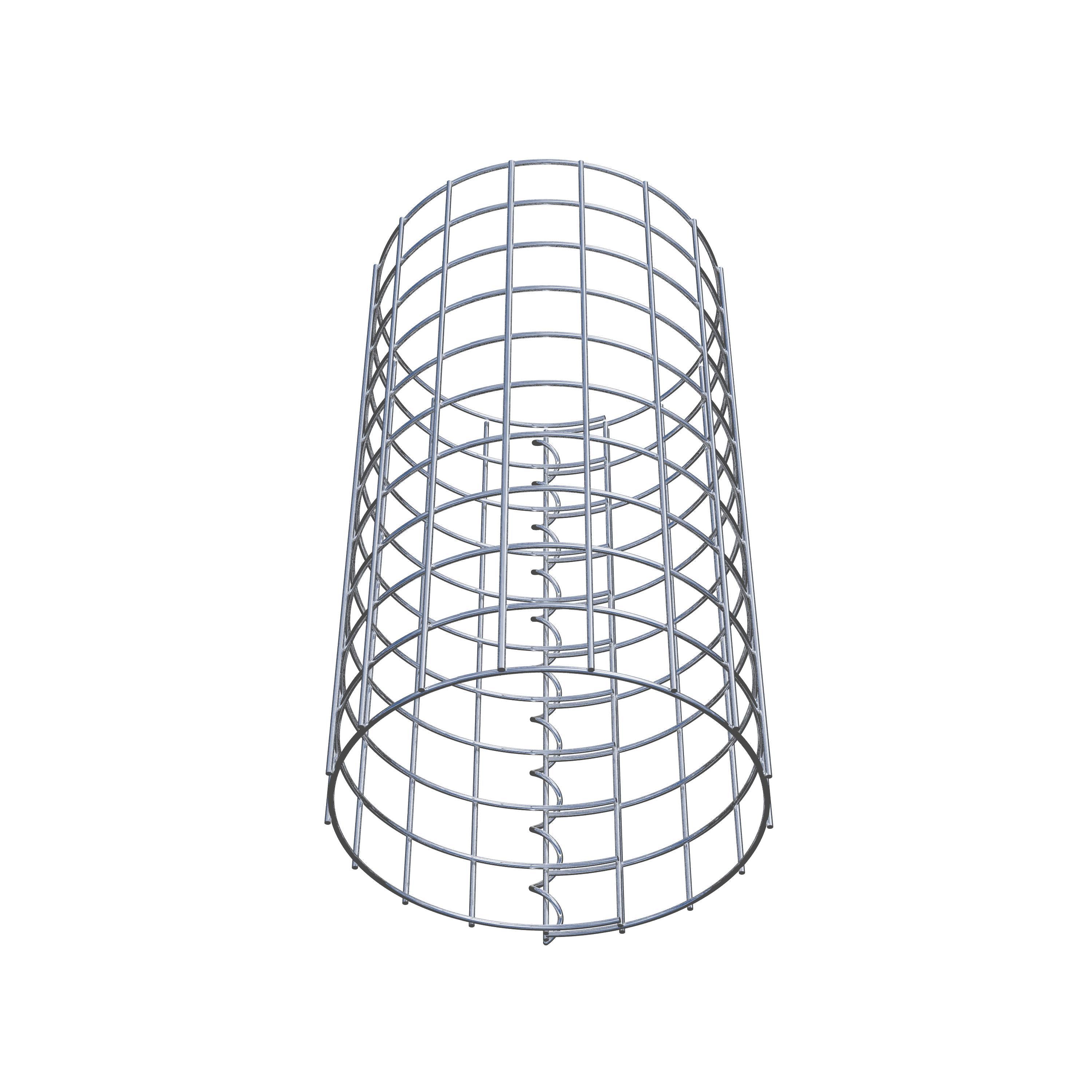 Gabionsøjle diameter 27 cm MW 5 x 5 cm rund