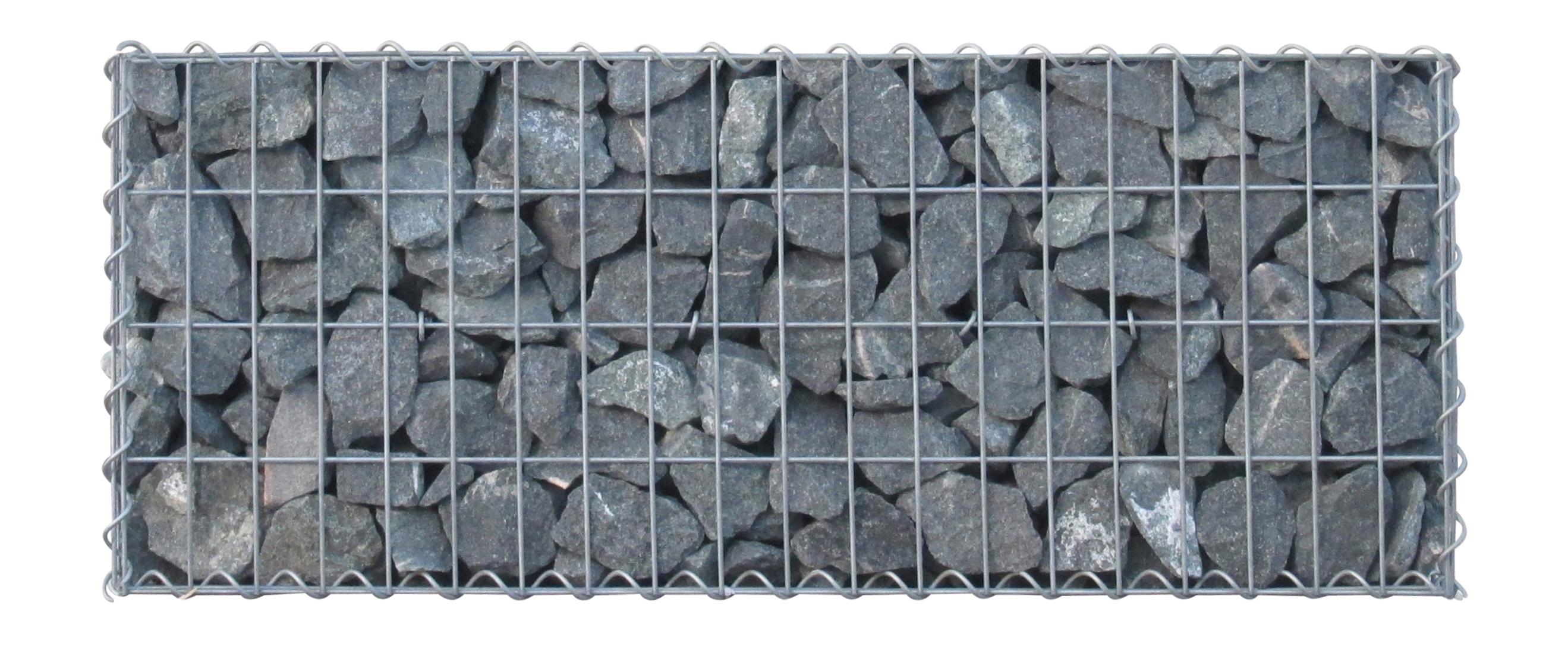 Gabion 100 cm x 40 cm x 30 cm (L x H x D), mesh size 5 cm x 10 cm, spiral