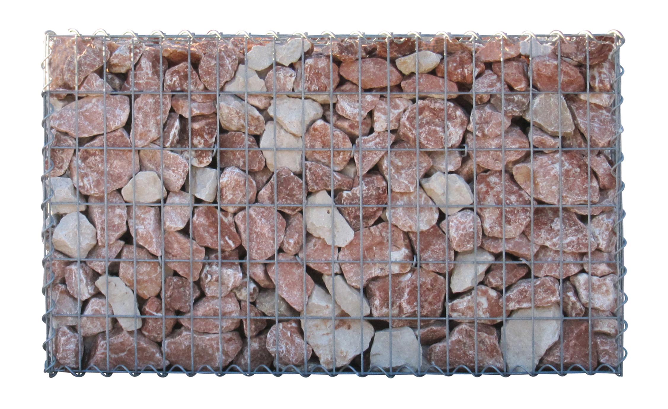 Gabion 100 cm x 60 cm x 30 cm (L x H x D), mesh size 5 cm x 10 cm, spiral