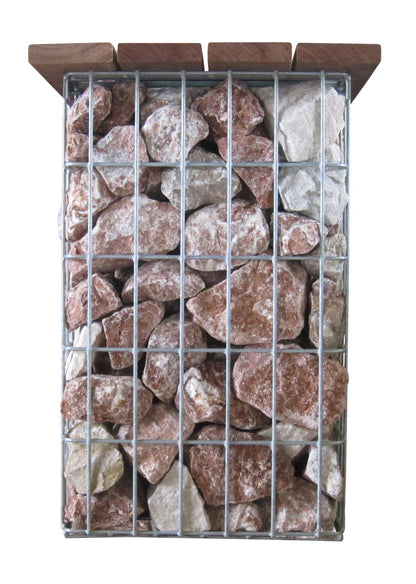 Banco galvanizado a quente MW 5 x 10 cm, CUMARU