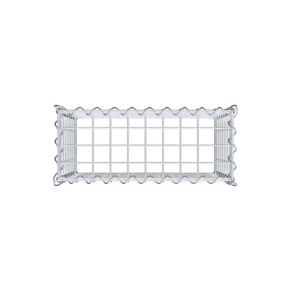 Grown-on gabion type 3 50 cm x 40 cm x 20 cm (L x H x D), mesh size 5 cm x 5 cm, spiral