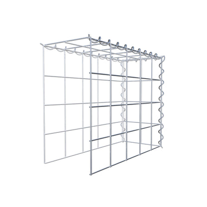 Gavión adicional tipo 4 50 cm x 40 cm x 20 cm (L x A x P), malla 10 cm x 10 cm, en espiral