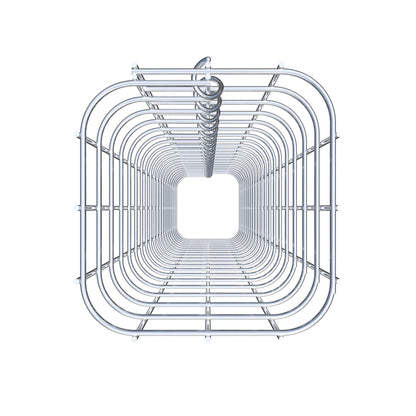 Colonna di gabbioni 17 x 17 cm, MW 5 x 5 cm quadrato