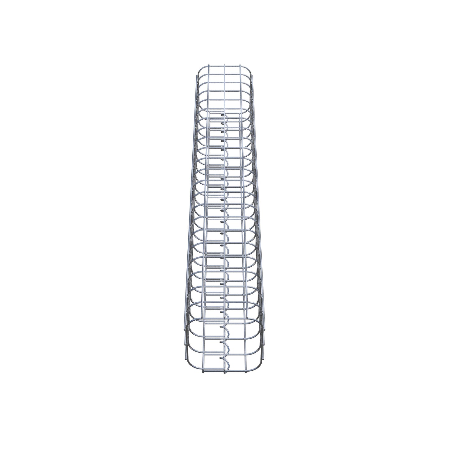 Colonna di gabbioni 17 x 17 cm, MW 5 x 5 cm quadrato