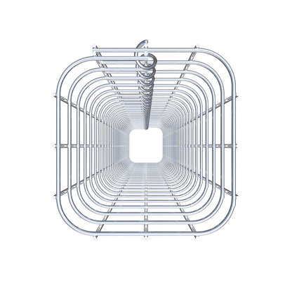 Colonna di gabbioni 17 x 17 cm, MW 5 x 5 cm quadrato