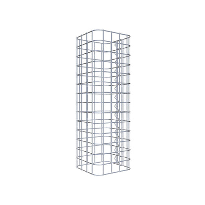 Gabion column 22 x 22 cm MW 5 x 5 cm square