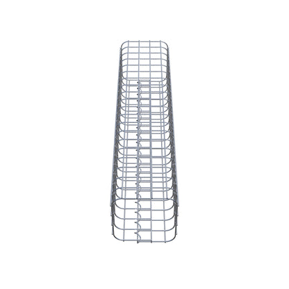 Gabion column 22 x 22 cm MW 5 x 5 cm square