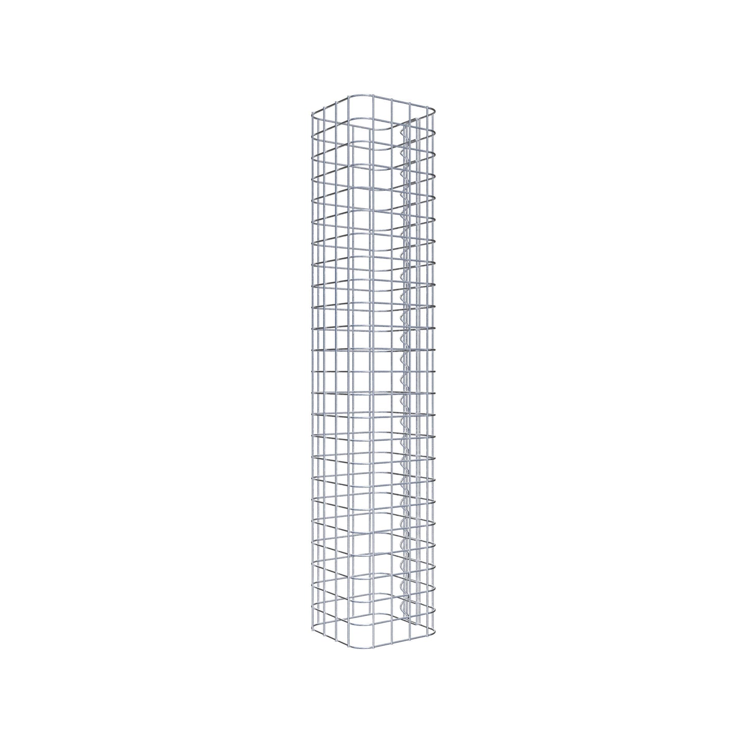 Gabion column 22 x 22 cm MW 5 x 5 cm square