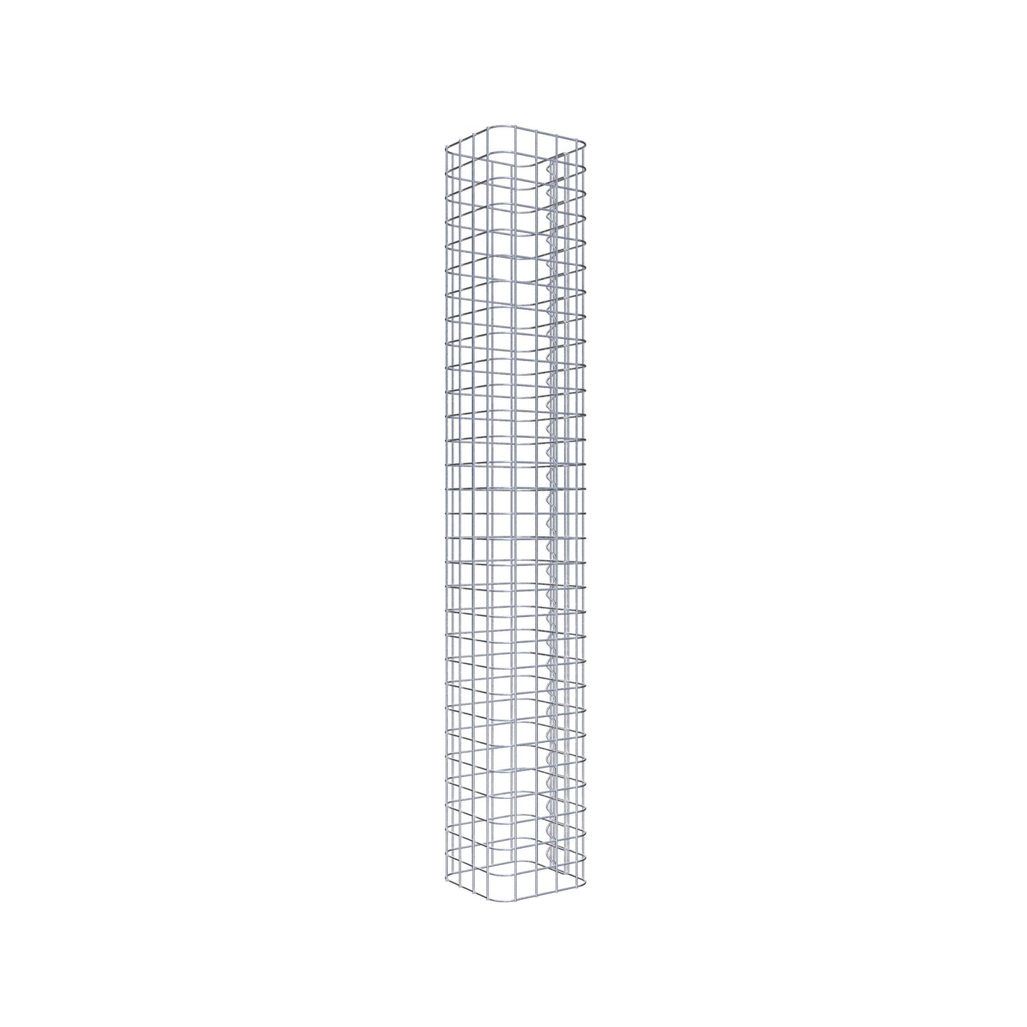 Gabion column 22 x 22 cm MW 5 x 5 cm square