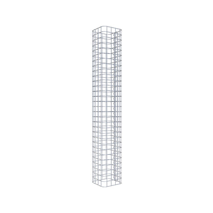Gabion column 22 x 22 cm MW 5 x 5 cm square