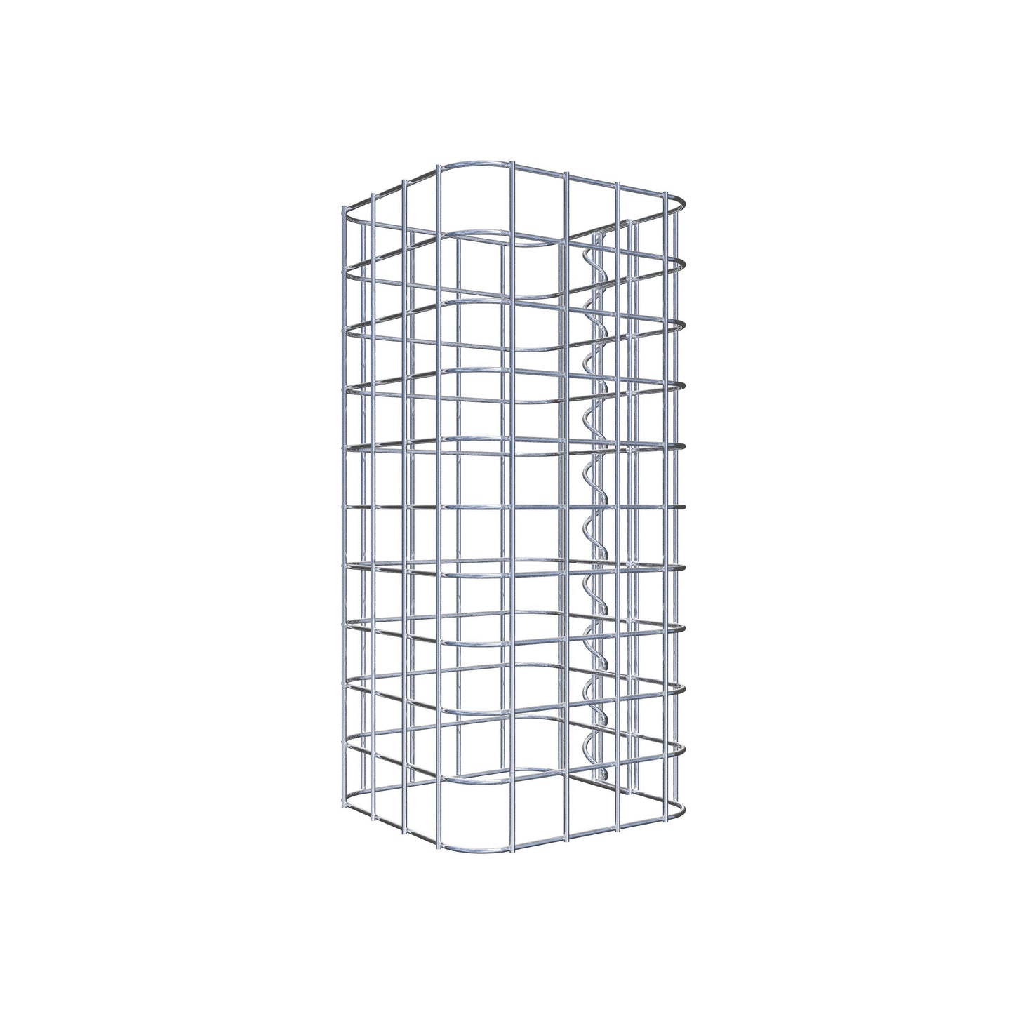 Gabion column 22 x 22 cm MW 5 x 5 cm square