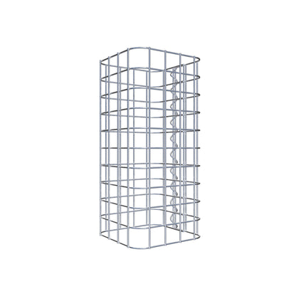Gabion column 22 x 22 cm MW 5 x 5 cm square
