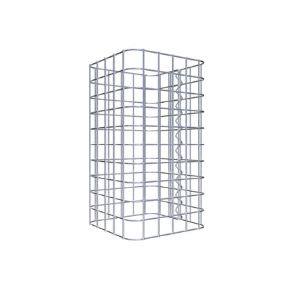 Gabion column 27 x 27 cm MW 5 x 5 cm square