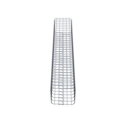 Gabion column 27 x 27 cm MW 5 x 5 cm square