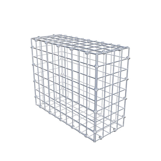 Gabion 50 cm x 40 cm x 20 cm (L x H x D), mesh size 5 x 5 cm, spiral ring