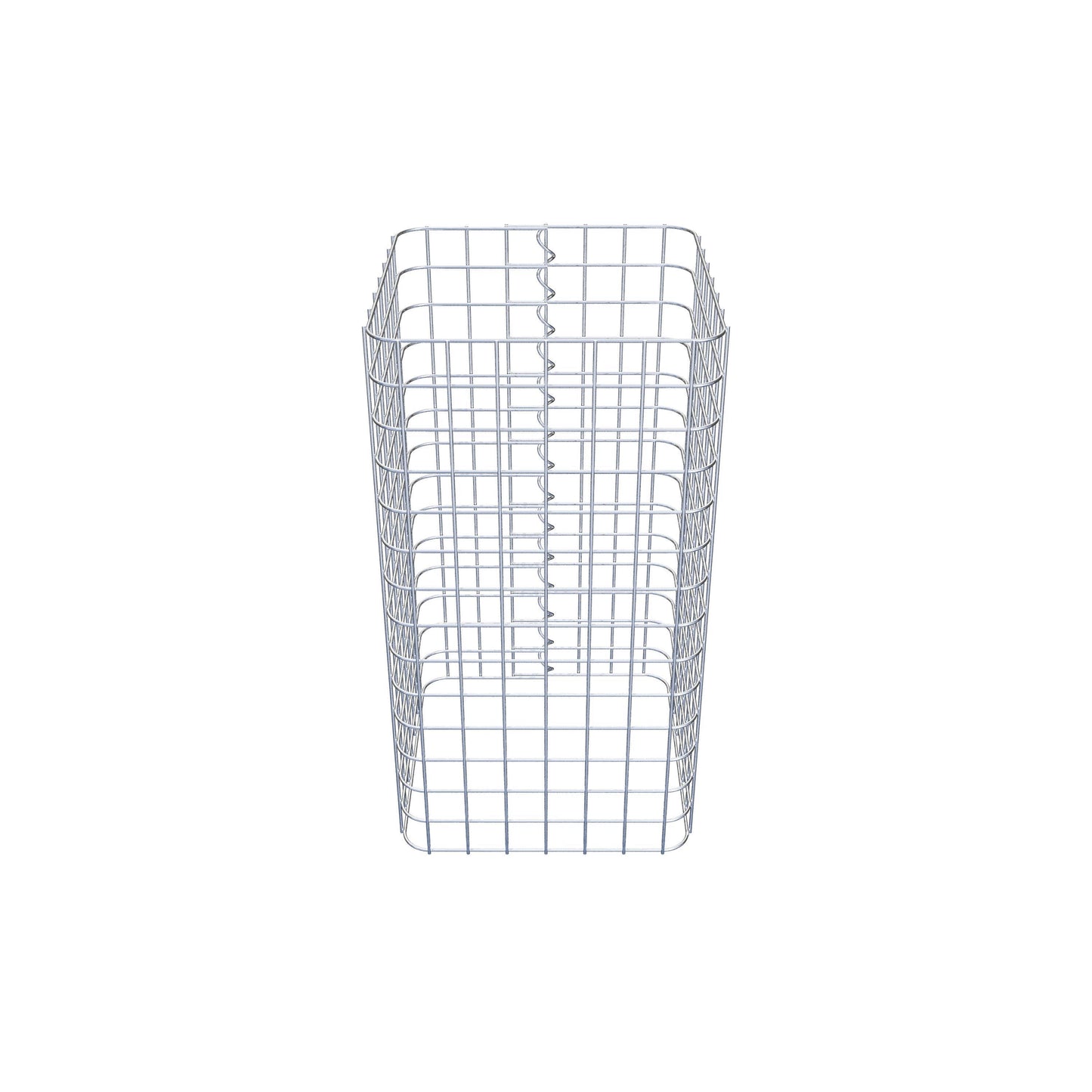 Colonna di gabbioni 37 x 37 cm MW 5 x 5 cm quadrato