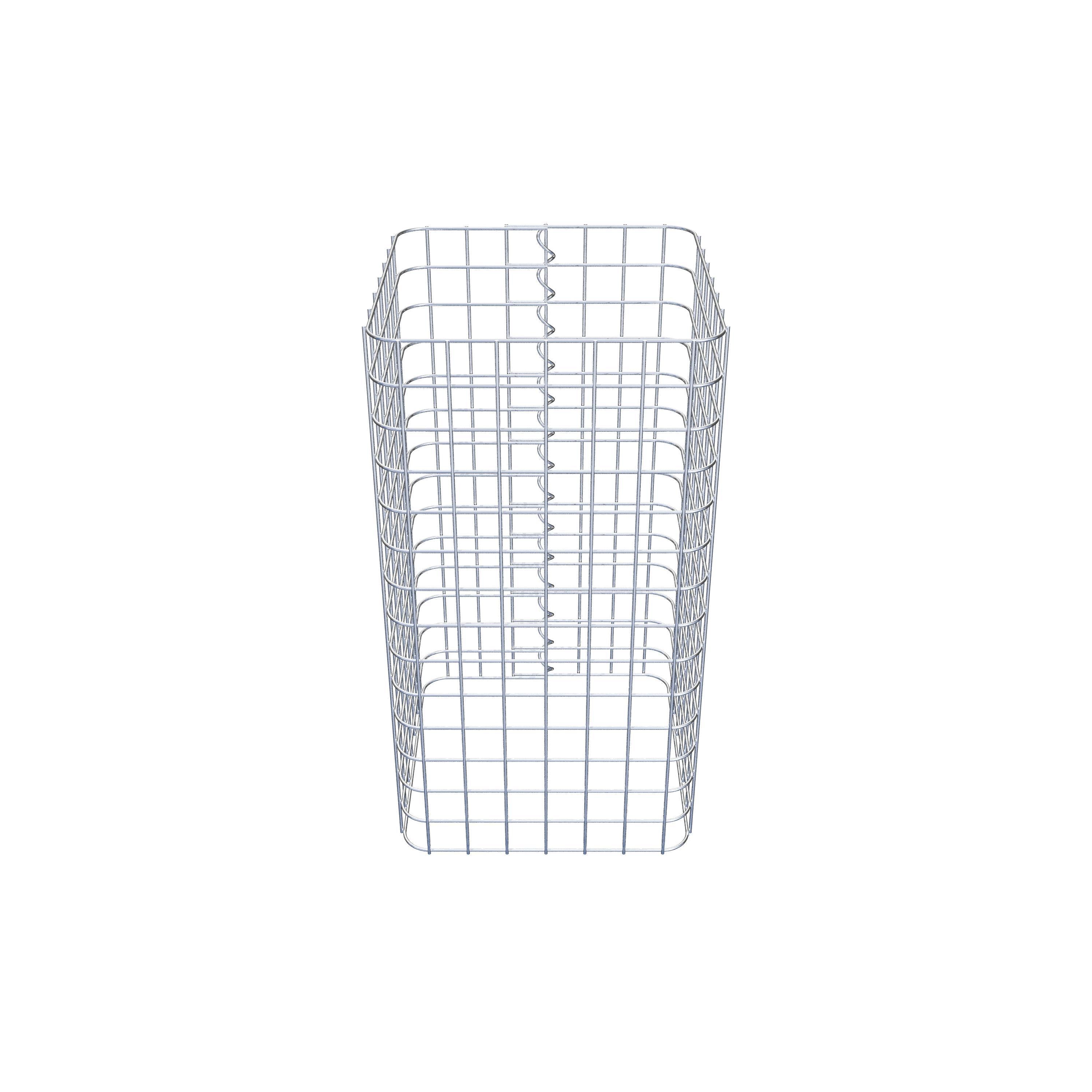 Gabion column 37 x 37 cm MW 5 x 5 cm square