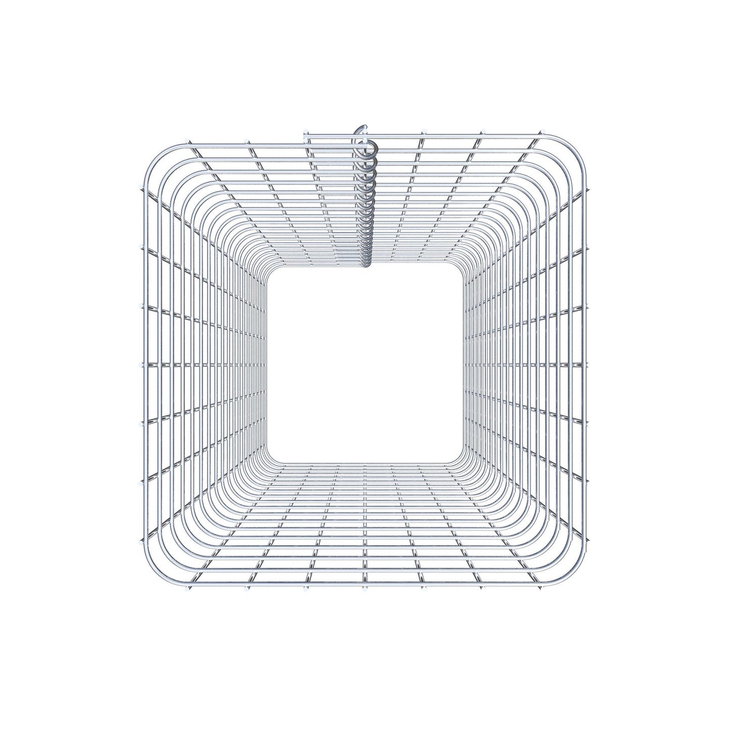 Colonna di gabbioni 37 x 37 cm MW 5 x 5 cm quadrato